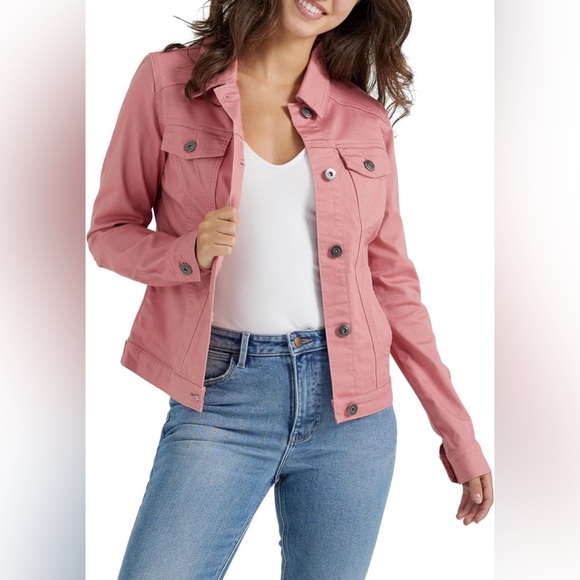 Wrangler Jackets & Blazers - Wrangler Pink Denim Jacket